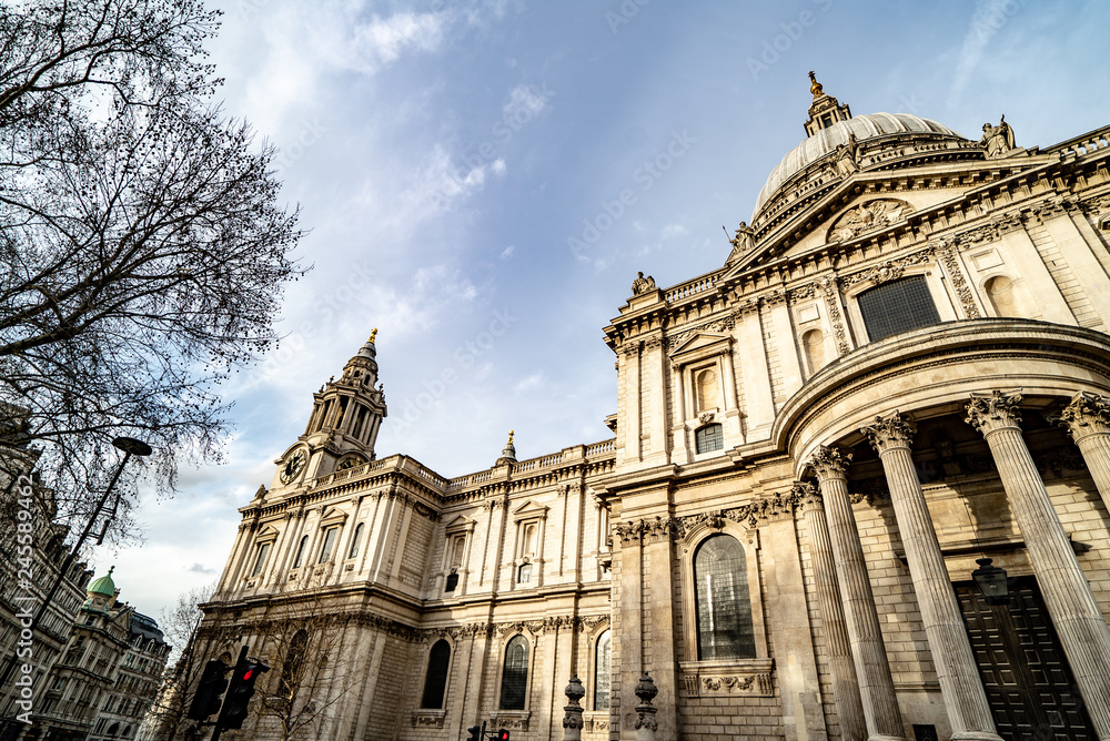 England, London, St Paul`s Cathedral
