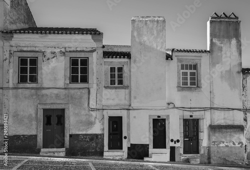 Architecture in the old town of Estremoz. Portugal. photo