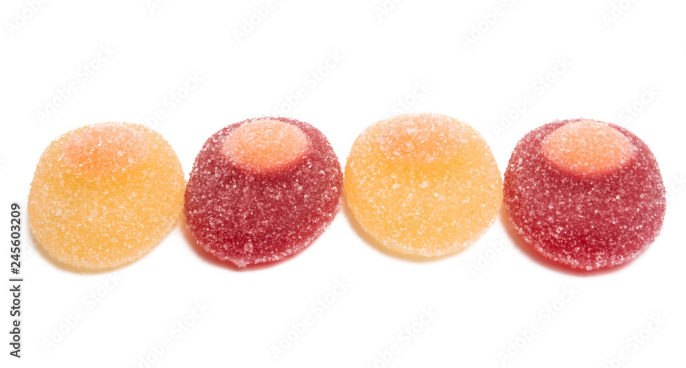 jelly candies isolated jelly candies isolated