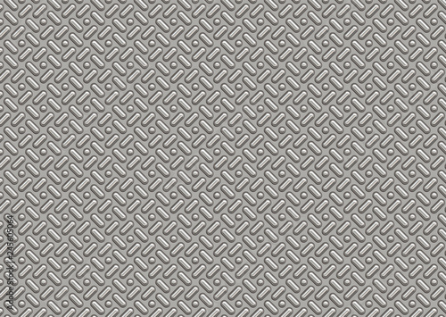 metal grate panel plate background