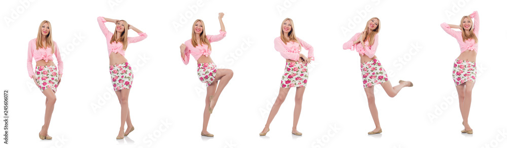 Woman in fashion clothing concept Woman in fashion clothing concept