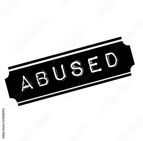 abused black stamp