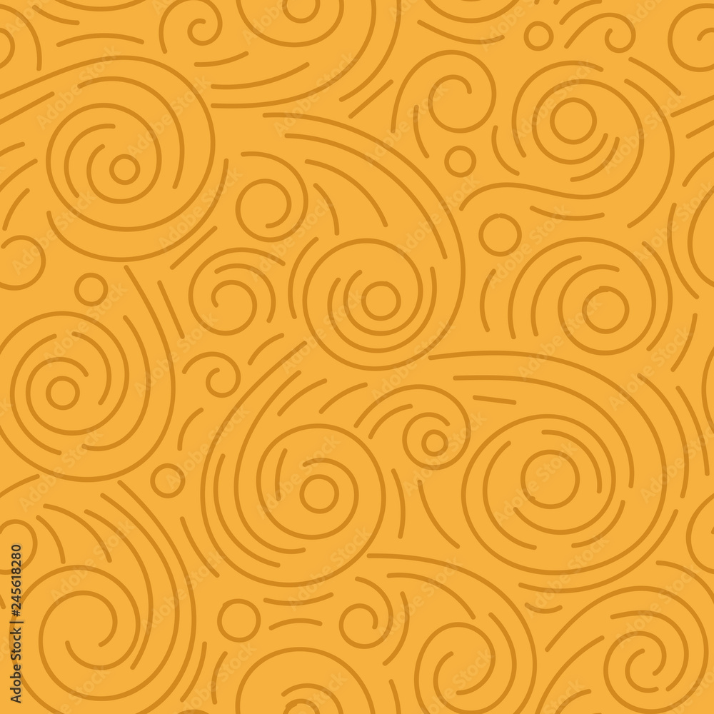 Abstract hand drawn doodle thin line wavy seamless pattern. Curly linear messy background. Vector illustration. Abstract hand drawn doodle thin line wavy seamless pattern. Curly linear messy background. Vector illustration.