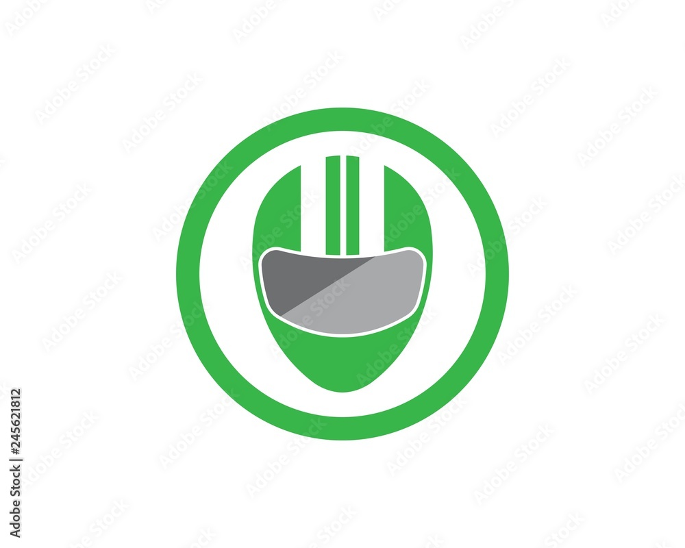 helmet vector icon logo illustration helmet vector icon logo illustration
