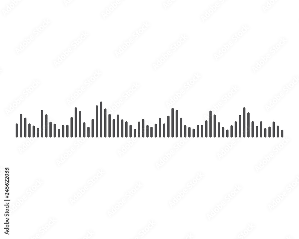 sound wave music logo vector sound wave music logo vector