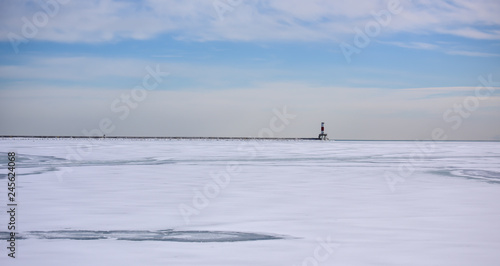 Frozen Winter in Chicago © BradleyWarren