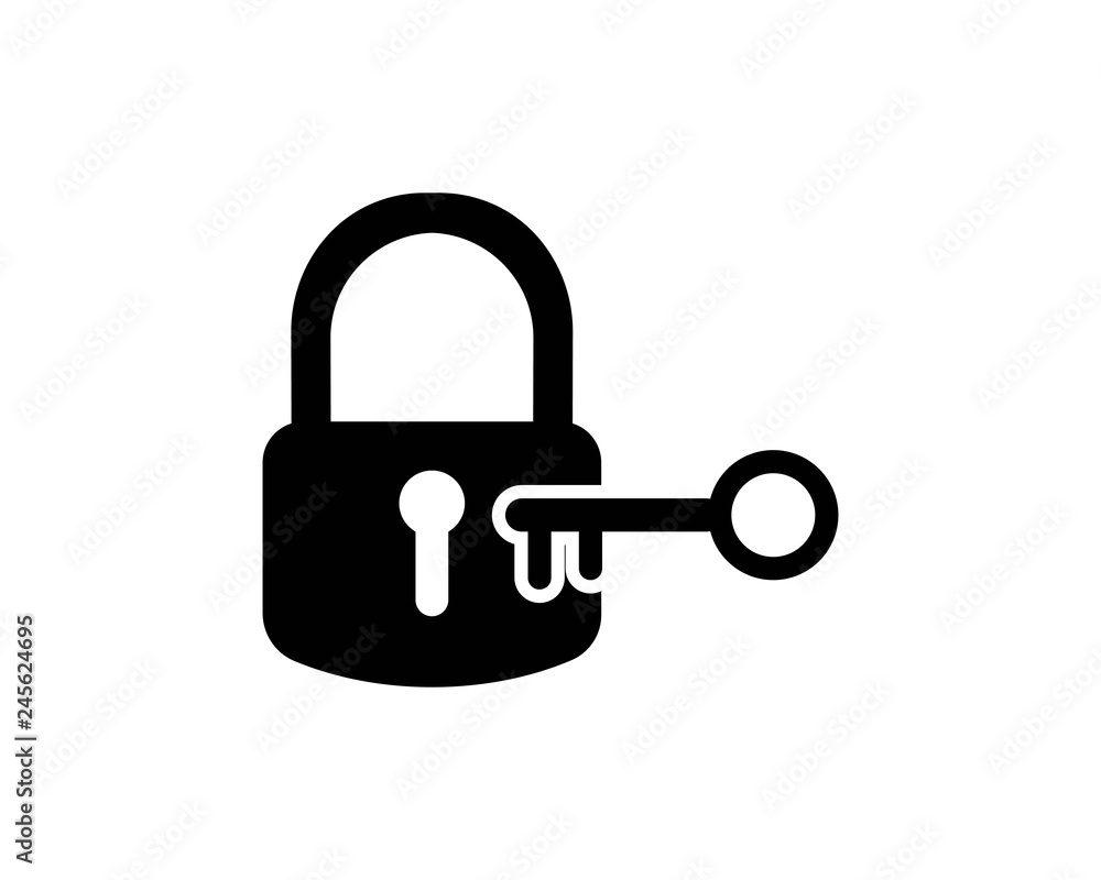 lock icon logo vector template lock icon logo vector template