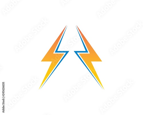 Free Download flash power thunder illustration vector - GFXLoad