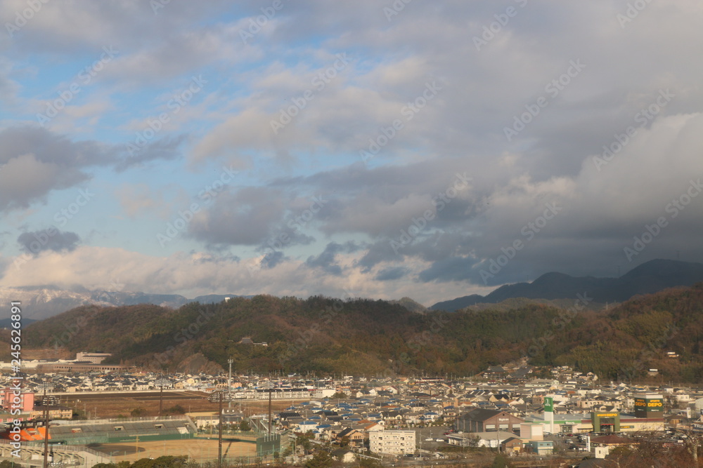天守からの見晴らし 天守からの見晴らし