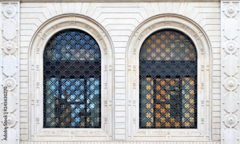 Windows in Bologna, Italy