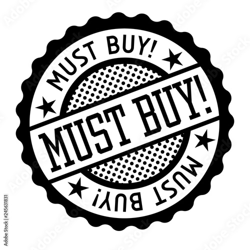 Must buy black and white badge