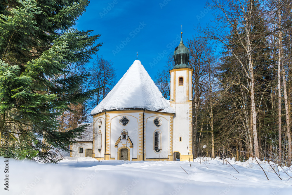 Kirche Maria Elend im Winterwald