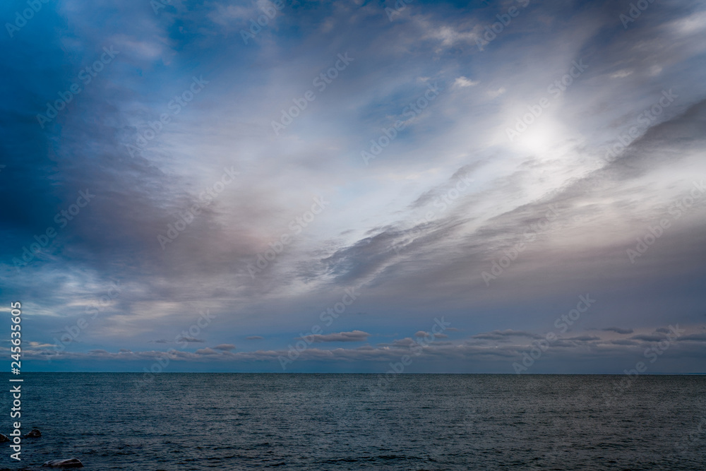 Dreamy Clouds over Lake Superior