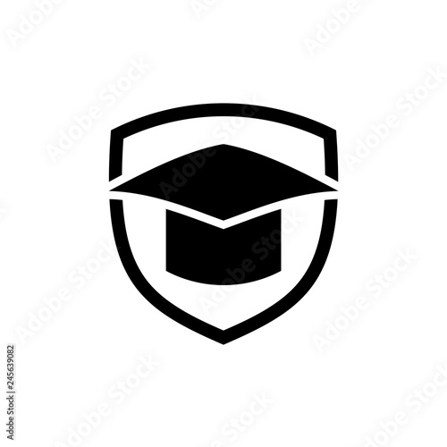 Shield + Toga Hat Logo