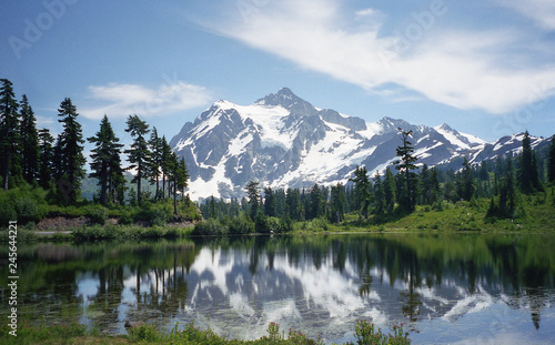 Mountain Lake Reflection © Bill