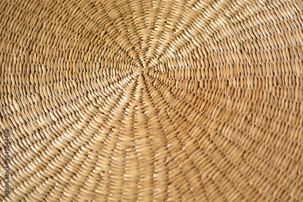 Fototapeta premium イグサで編んだ伝統的な敷物