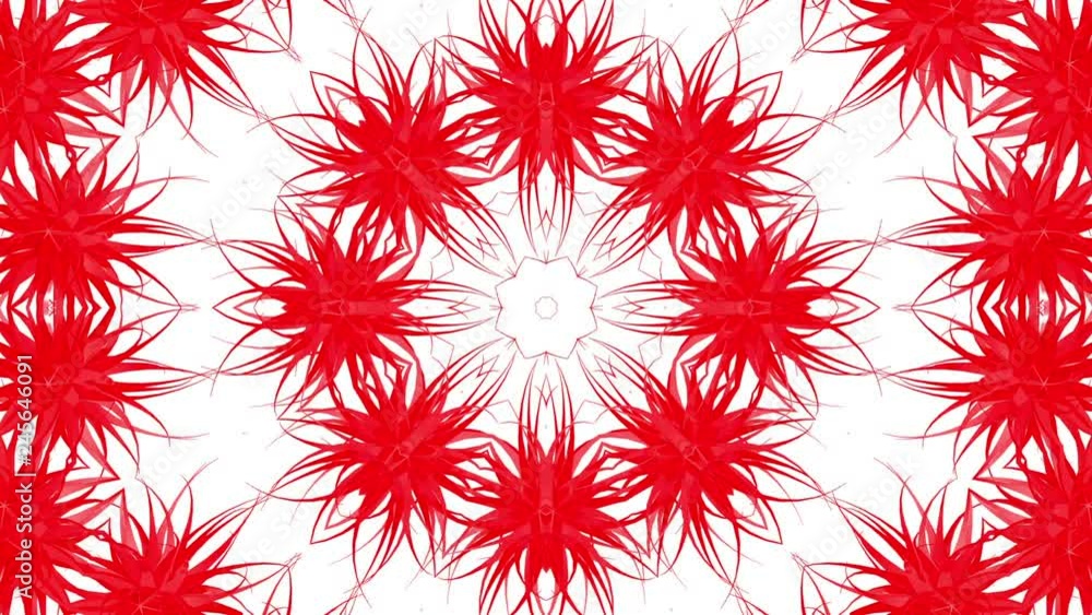 Abstract animated background of red shapes. 3d render Abstract animated background of red shapes. 3d render