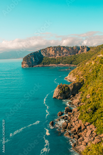 coast of mediterranean sea photo