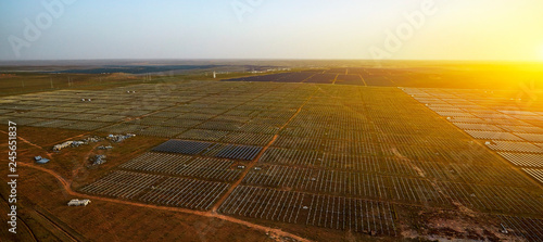 High-altitude aerial photovoltaic panel