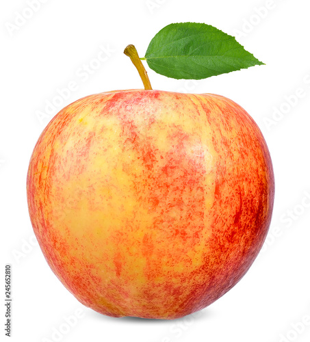 Apple isolated on white clipping path