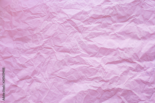 Wallpaper Mural Pink crumpled recycle paper Torontodigital.ca