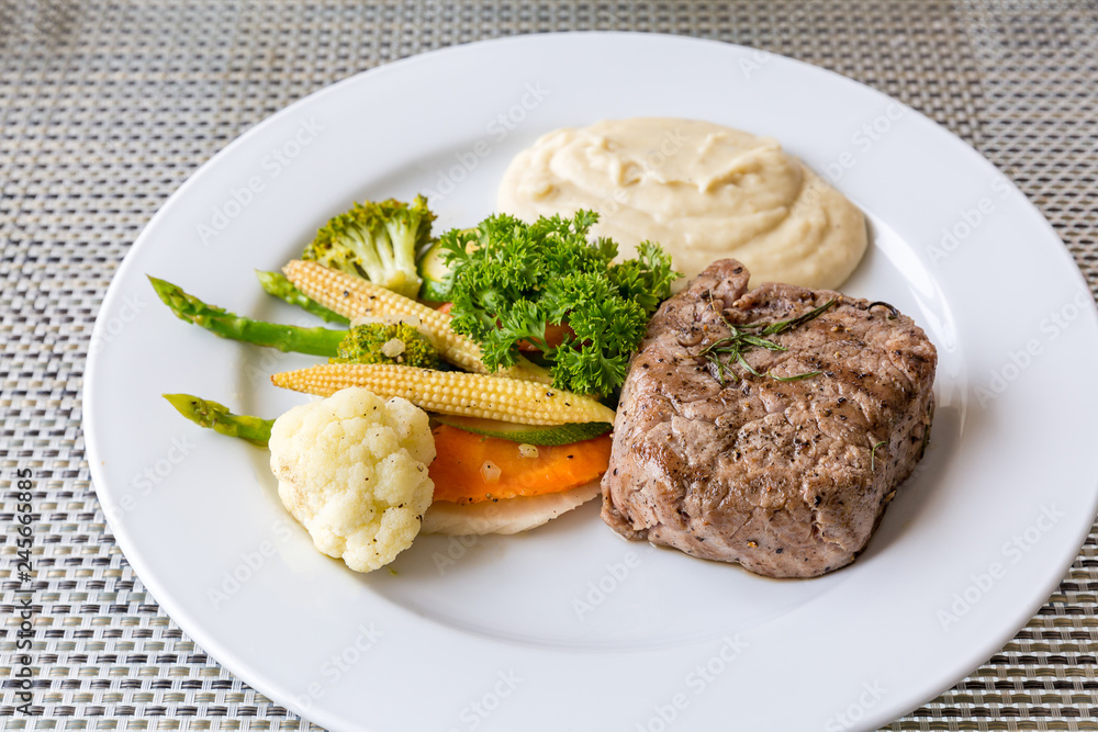 grilled fillet steak grilled fillet steak