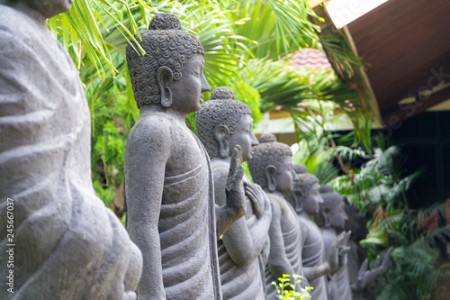 Buddha statue in Mojokerto, Indonesia. photo