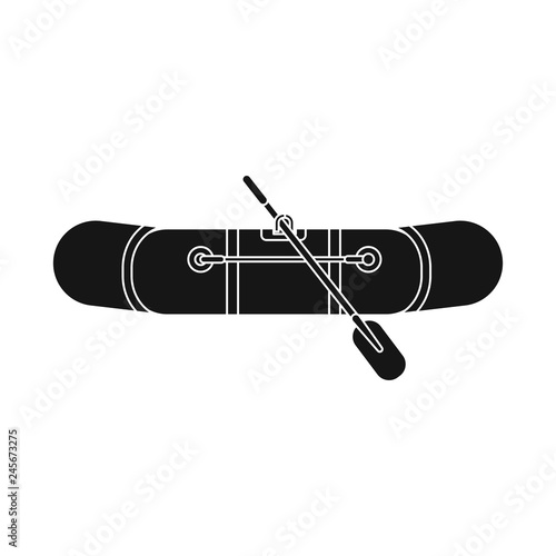 Vector design of fish and fishing icon. Collection of fish and equipment vector icon for stock.