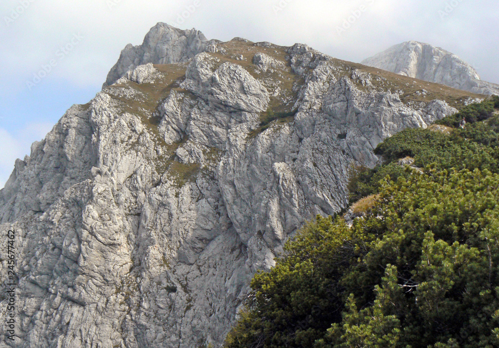 rocks in the mountains, slovenia