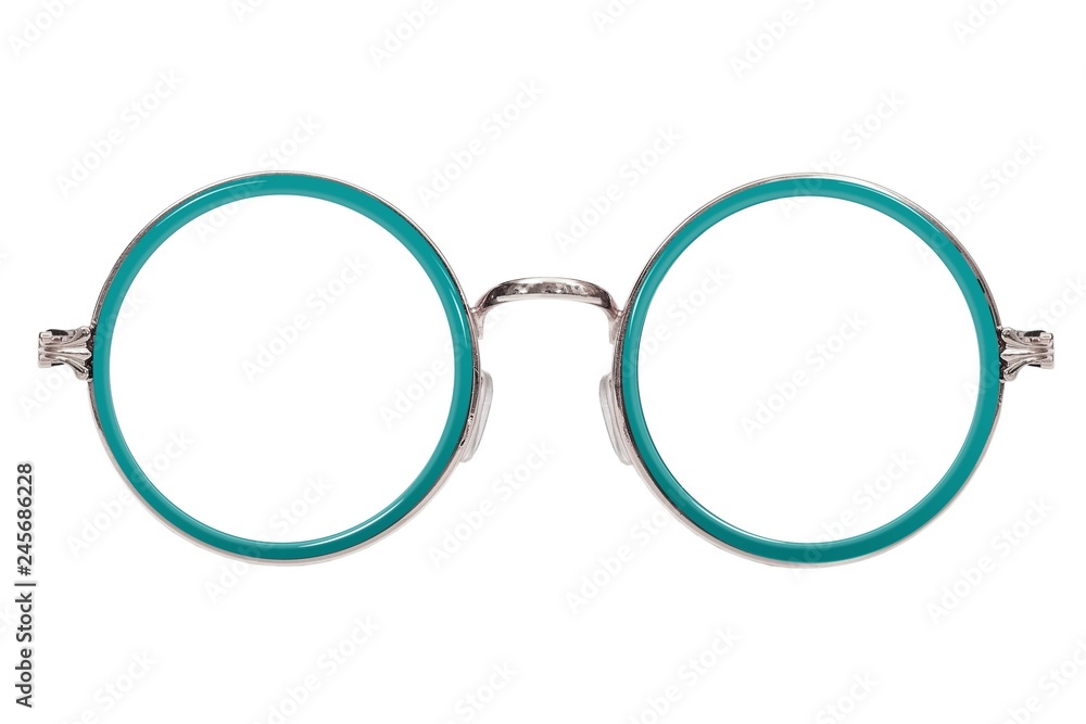 Glasses isolated on white background for applying on a portrait Glasses isolated on white background for applying on a portrait