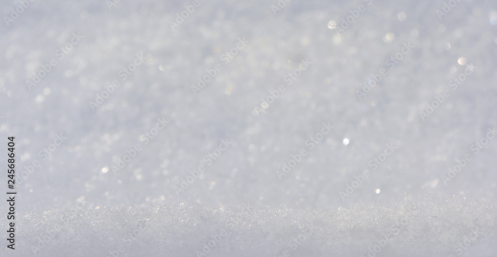 The texture of snow The texture of snow