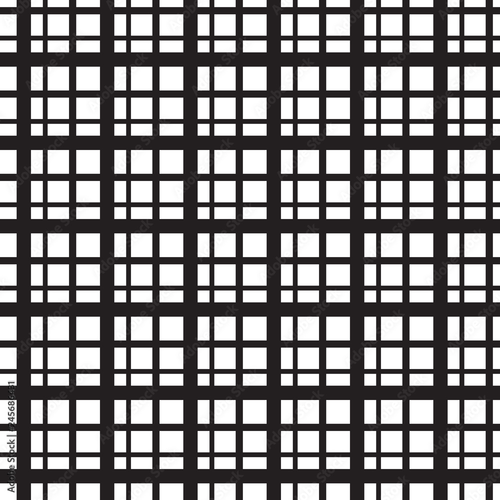 Vertical and horizontal crossing stripes, white grid Vertical and horizontal crossing stripes, white grid