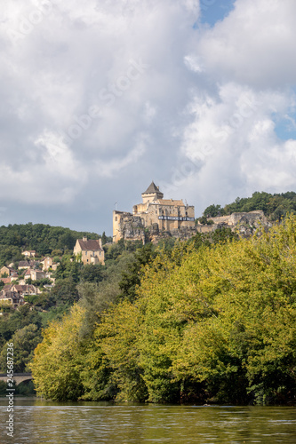 Chateau de Castelnaud  medieval fortress at Castelnaud-la-Chapelle  Dordogne  Aquitaine  France