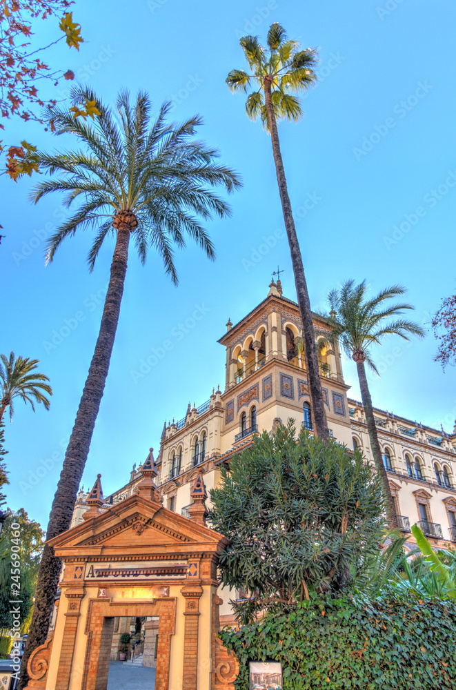 Sevilla landmarks, Spain