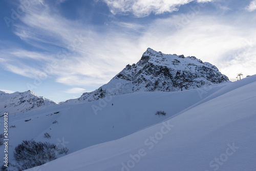 Winter Austria Mountains