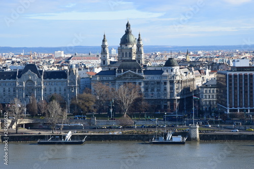 Canvas Print Budapest - panorama