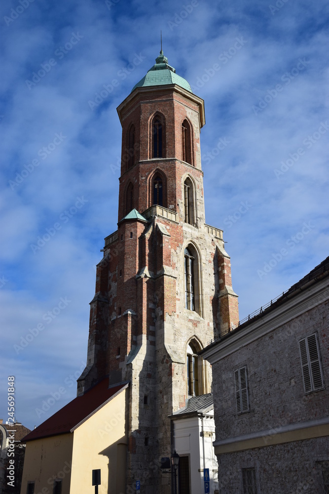 Fototapeta premium Budapest - Church of St Mary Magdalen
