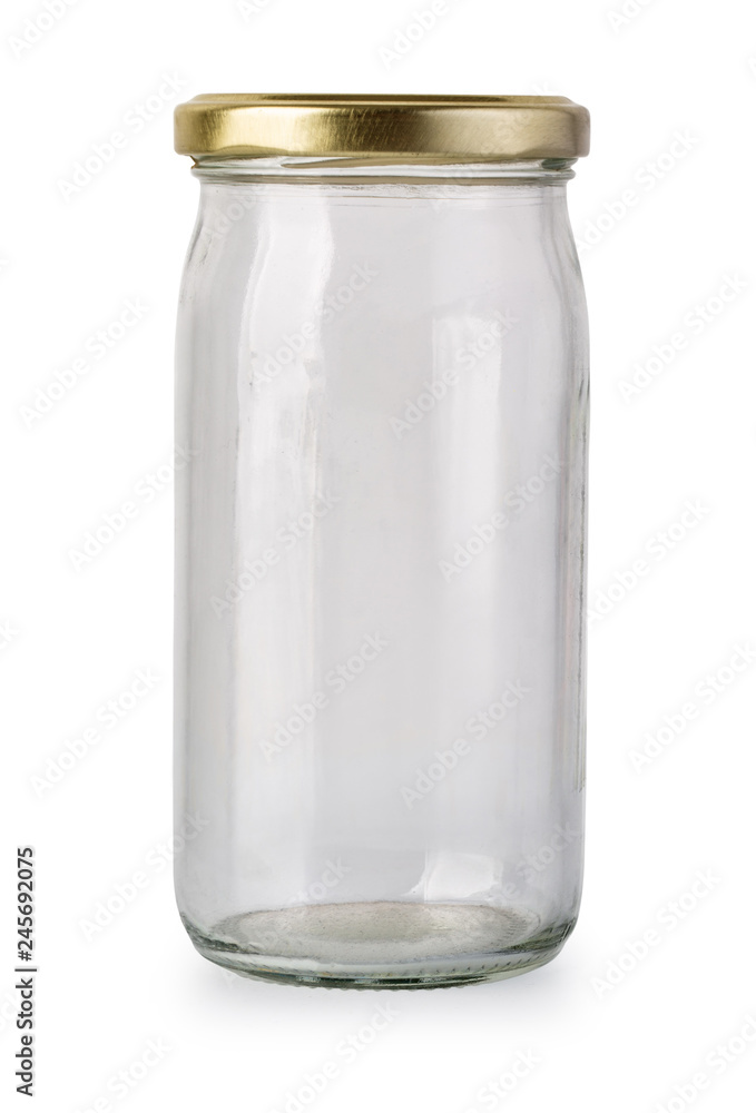empty glass jar empty glass jar