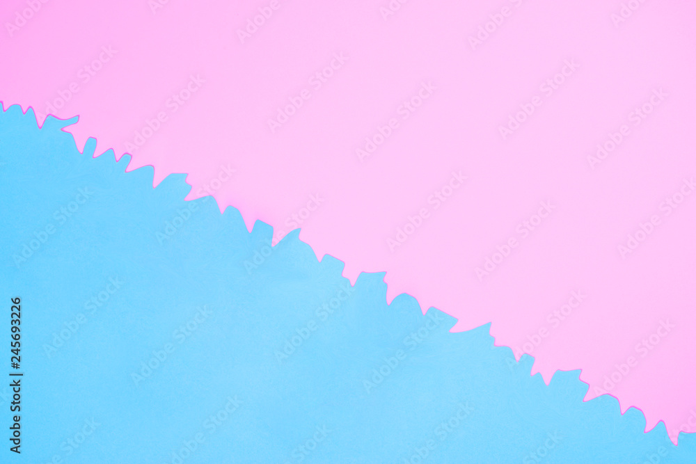 Trendy blue and pink background. Trendy blue and pink background.