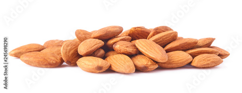 Fresh raw almond. Organic healthy snack