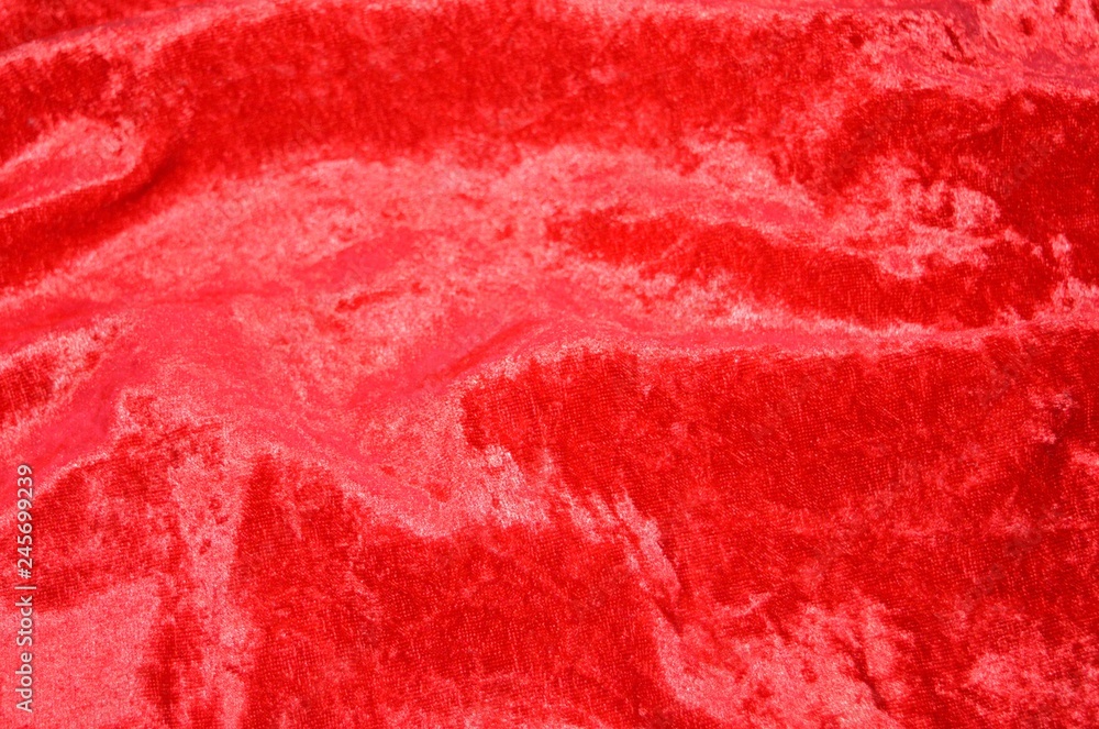 A texture of fabric. Velvet background