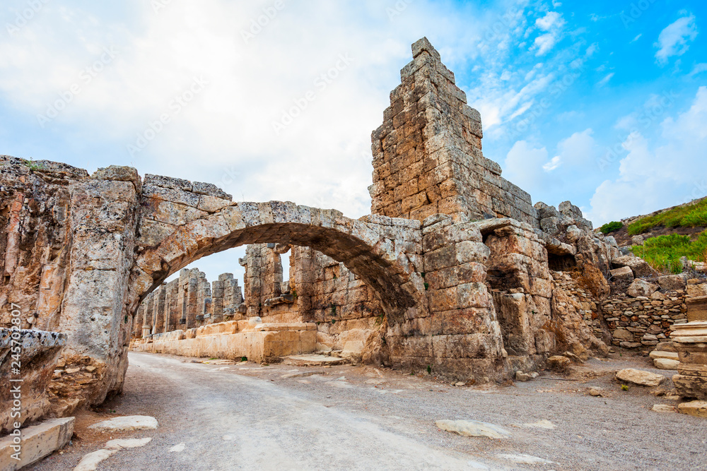 Perge ancient anatolian city, Antalya