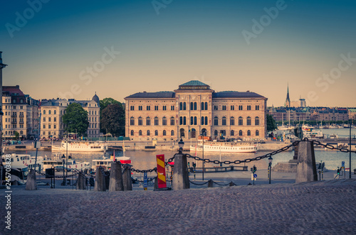 Photography National Museum of Fine Arts near Lake Malaren, Stockholm, Sweden