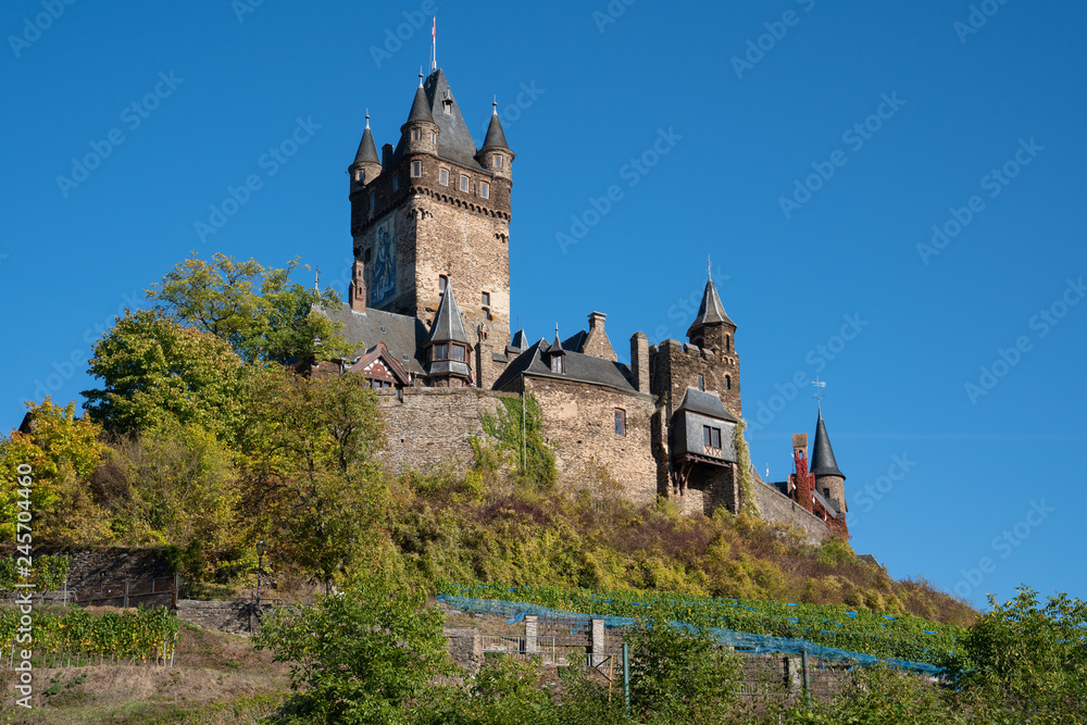 Cochem castle, Germany, Europe