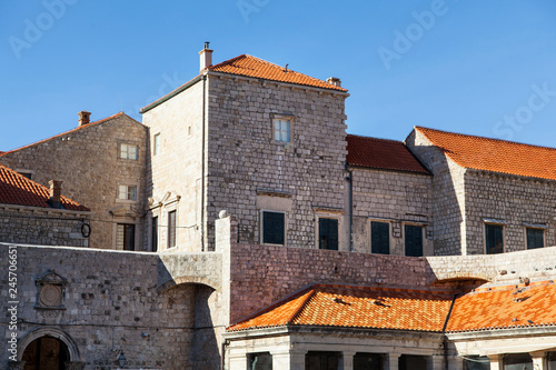 Old town historical buildings, nice city view