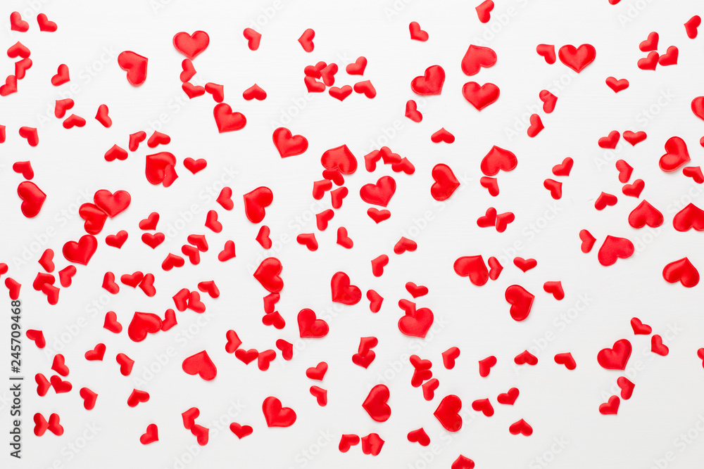 Valentines day background red hearts on wooden background. Valentines day background red hearts on wooden background.