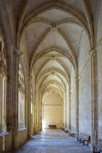 Interior of the Cathedral  gothic style  Segovia  Spain