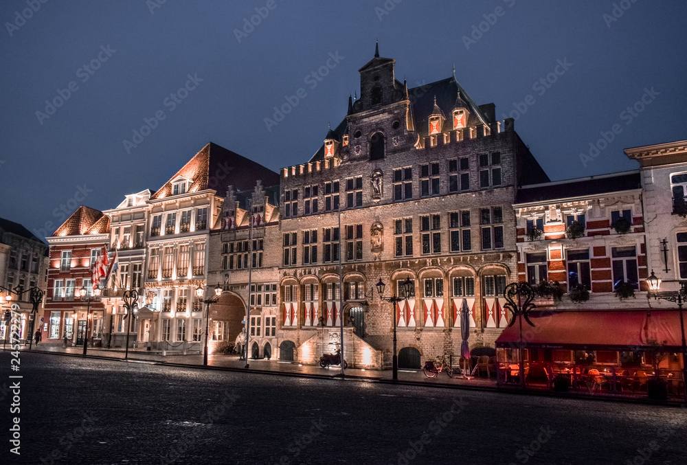 Night photography in Bergen op Zoom, The Netherlands Night photography in Bergen op Zoom, The Netherlands