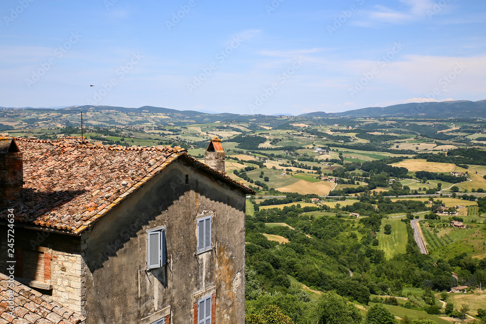 landscape near Todi, umbria,Italy