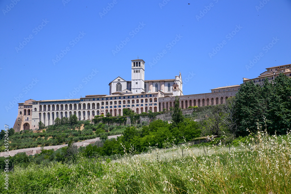 Assisi, San Francesco complex, Italy